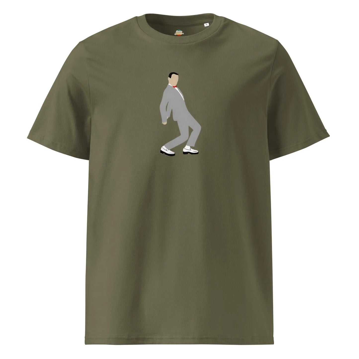 Pee Wee - organic ribbed neck t-shirt by Stanley/Stella Tags: dance, funny, humor, original, peewee herman, Printful, retro, shirt, t-shirt, tv, vintage RetroSplendor Apparel