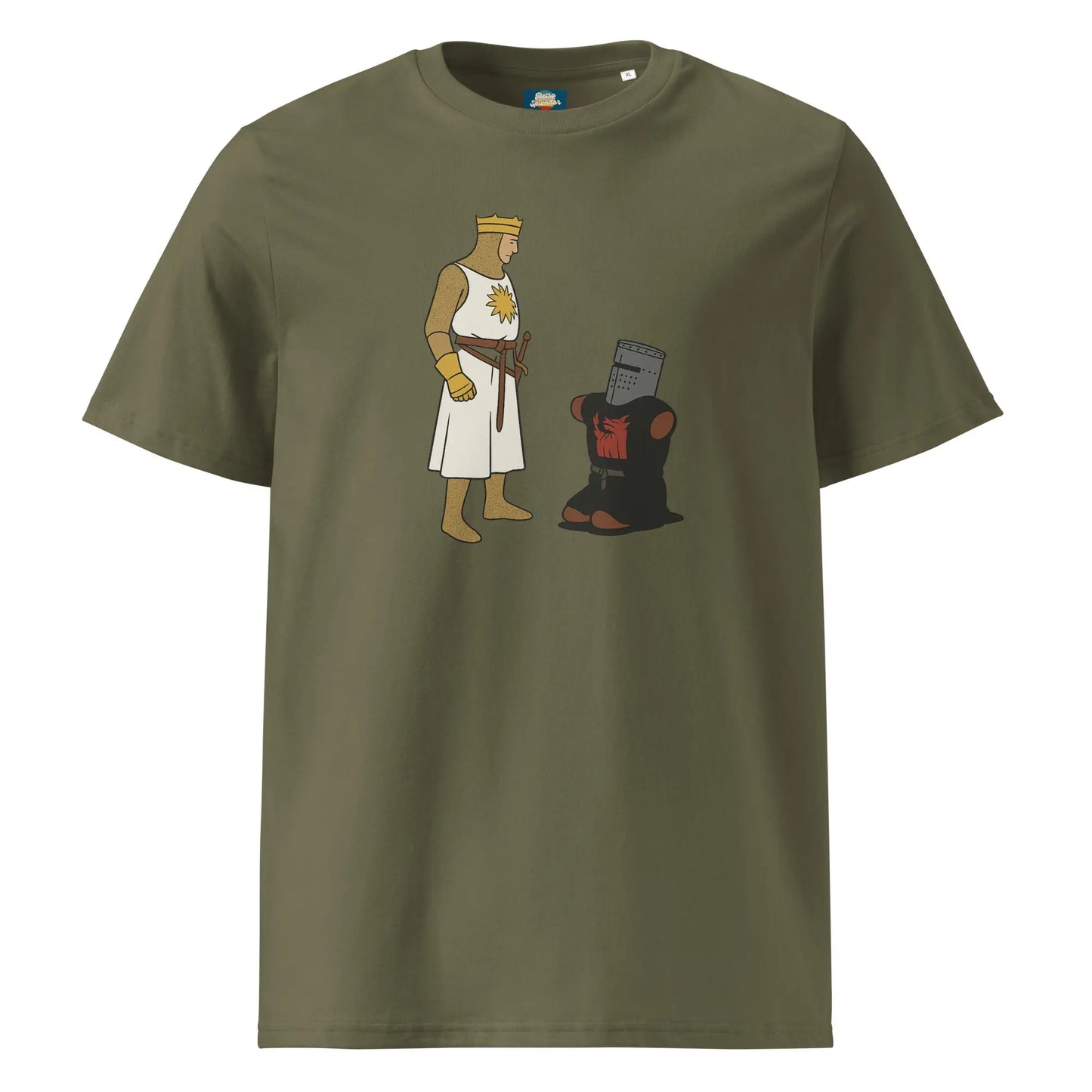 Tis a Scratch - Organic Ribbed Neck T-Shirt by Stanley/Stella Tags: eco-friendly clothing, ethical apparel, organic t-shirt, ribbed neck t-shirt, sustainable fashion RetroSplendor Apparel