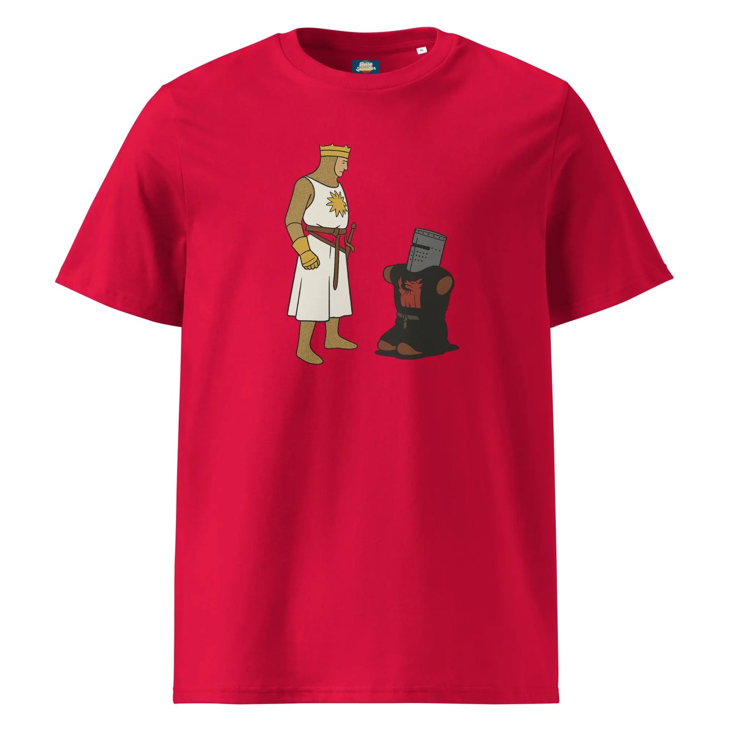 Tis a Scratch - Organic Ribbed Neck T-Shirt by Stanley/Stella Tags: eco-friendly clothing, ethical apparel, organic t-shirt, ribbed neck t-shirt, sustainable fashion RetroSplendor Apparel