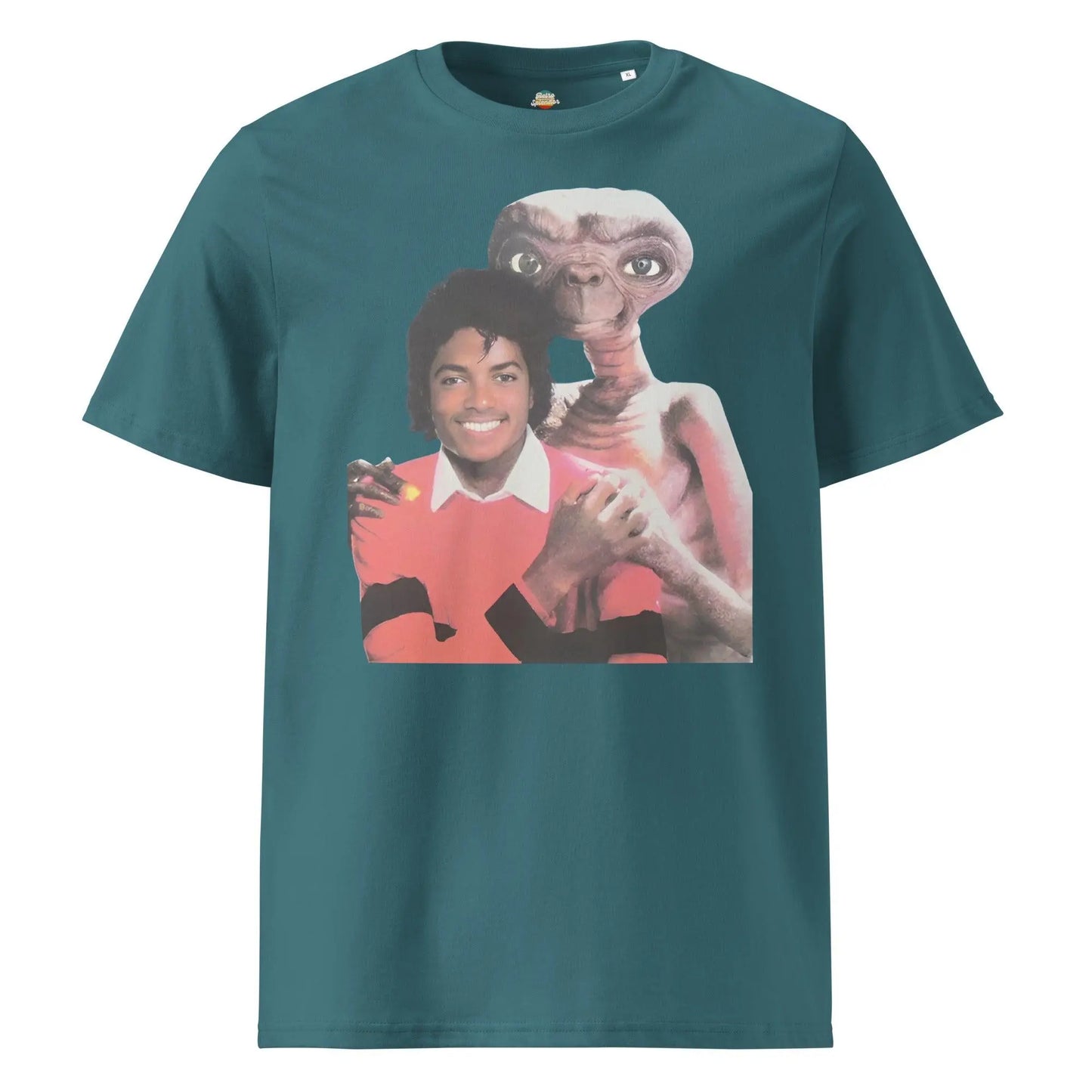 Strangers In The Night - Organic ribbed neck t-shirt by Stanley/Stella Tags: 80s, e.t., friends, funny, gift, michael jackson, organic cotton, shirt, t-shirt, vintage RetroSplendor Apparel