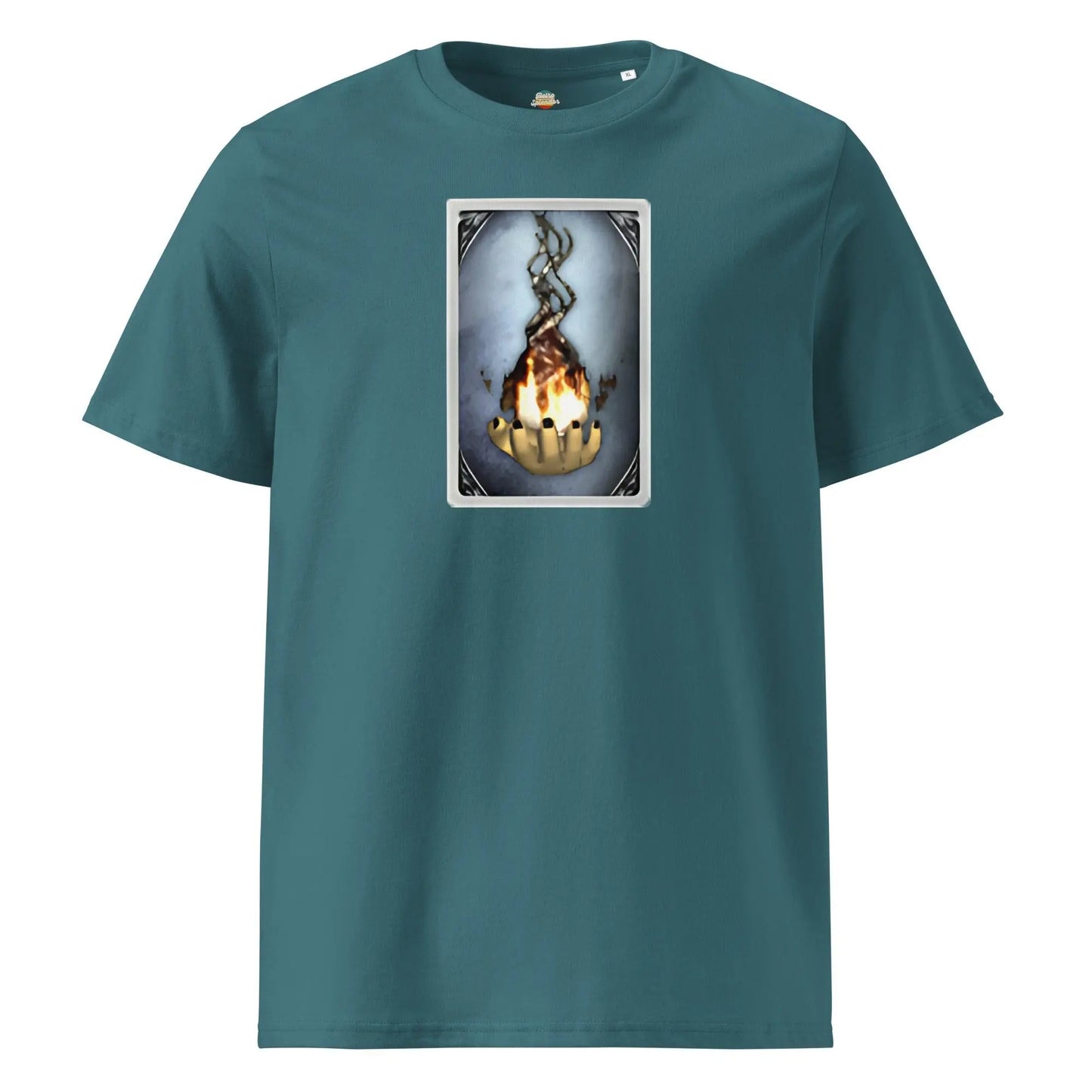 EQ Wizard - organic ribbed neck t-shirt by Stanley/Stella Tags: 90s, everquest, gaming, organic cotton, original, pc gaming, ruins of kunark, vintage, wizard RetroSplendor Apparel