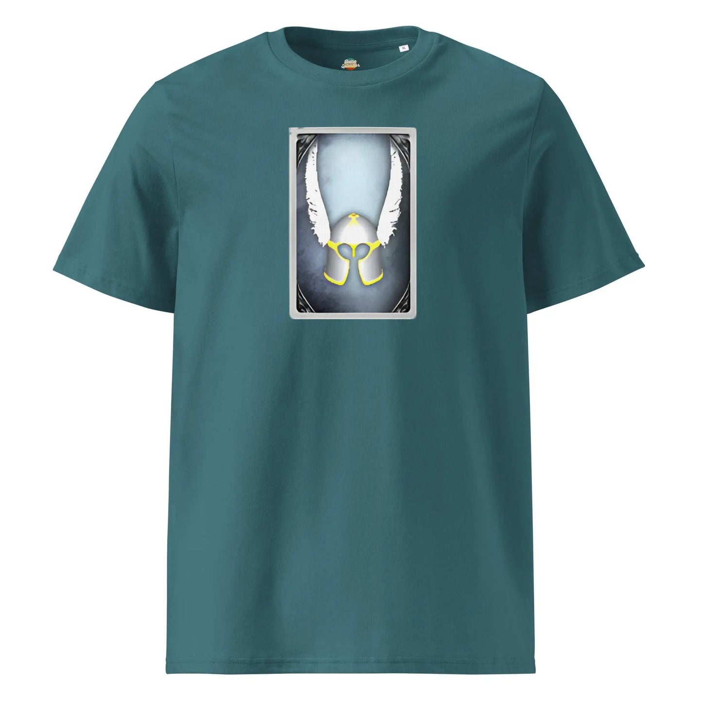 EQ Paladin - organic ribbed neck t-shirt by Stanley/Stella Tags: 90s, everquest, gaming, magic, organic cotton, original, paladin, pc gaming, ruins of kunark, vintage RetroSplendor Apparel