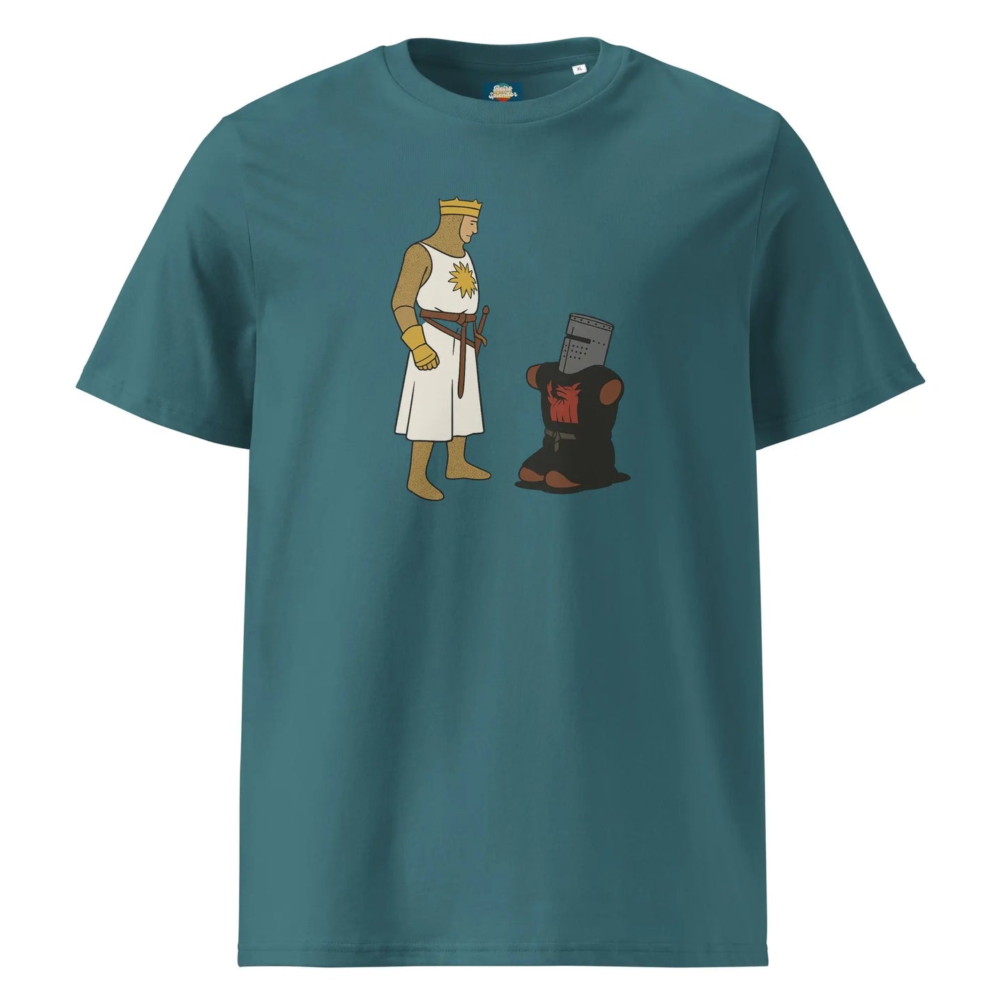 Tis a Scratch - Organic Ribbed Neck T-Shirt by Stanley/Stella Tags: eco-friendly clothing, ethical apparel, organic t-shirt, ribbed neck t-shirt, sustainable fashion RetroSplendor Apparel