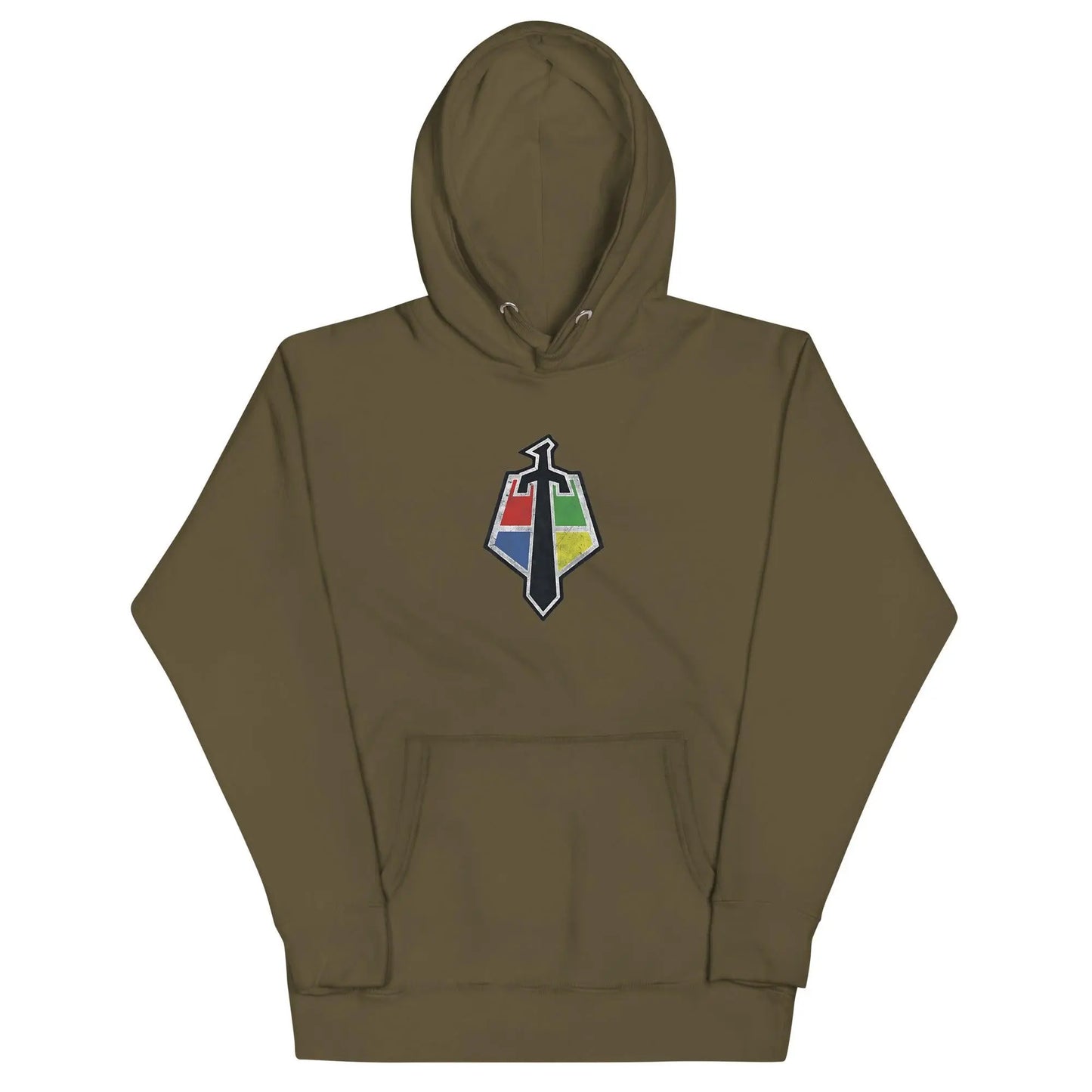 Voltron Sigel Hoodie: Your Go-To Essential – Hoodie by Cotton Heritage Tags: 80s, awesome, cartoon, cotton, defender of the universe, hoodie, retro, sweatshirt, voltron RetroSplendor Apparel