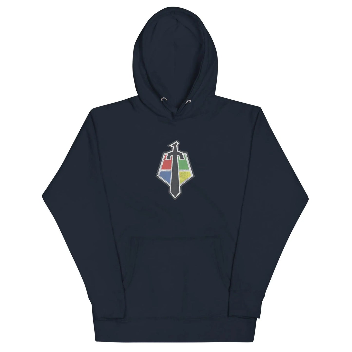 Voltron Sigel Hoodie: Your Go-To Essential – Hoodie by Cotton Heritage Tags: 80s, awesome, cartoon, cotton, defender of the universe, hoodie, retro, sweatshirt, voltron RetroSplendor Apparel