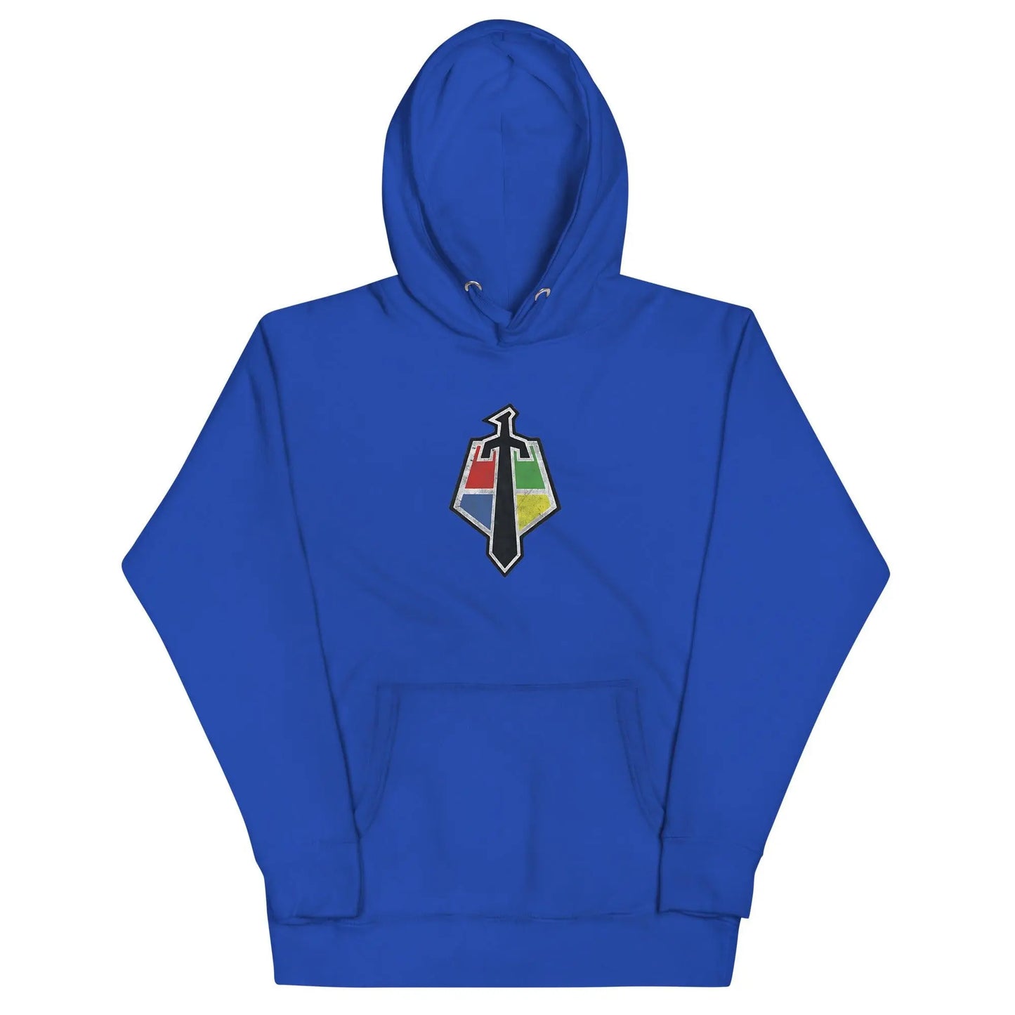 Voltron Sigel Hoodie: Your Go-To Essential – Hoodie by Cotton Heritage Tags: 80s, awesome, cartoon, cotton, defender of the universe, hoodie, retro, sweatshirt, voltron RetroSplendor Apparel