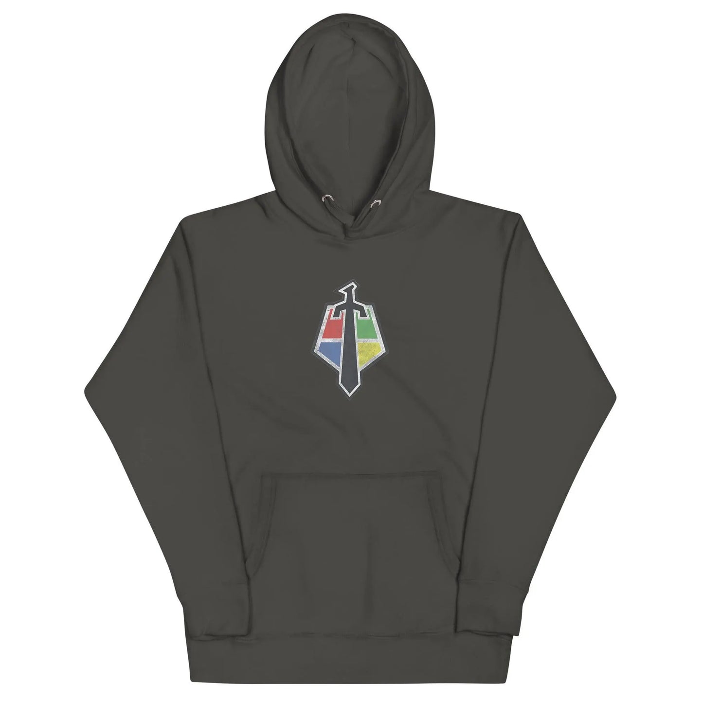 Voltron Sigel Hoodie: Your Go-To Essential – Hoodie by Cotton Heritage Tags: 80s, awesome, cartoon, cotton, defender of the universe, hoodie, retro, sweatshirt, voltron RetroSplendor Apparel