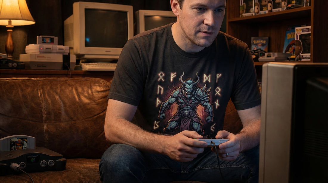 Retro EQ Beastlord T-Shirt - Organic Cotton - Lifestyle image