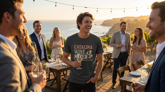 Catalina Wine Mixer - T-Shirt - Lifestyle image