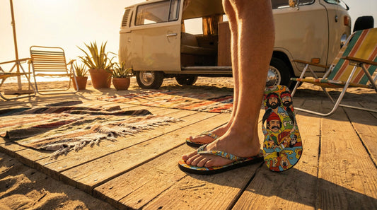 Cheech and Chong - Flip-Flops - Lifestyle image