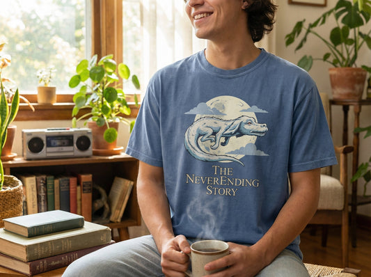 Falkor T-Shirt: Relive 80s Magic with This Fantasy Tee