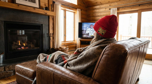 Retro 80s TV Beanie - The Greatest American Hero Winter Hat | Cozy Knit - Lifestyle image