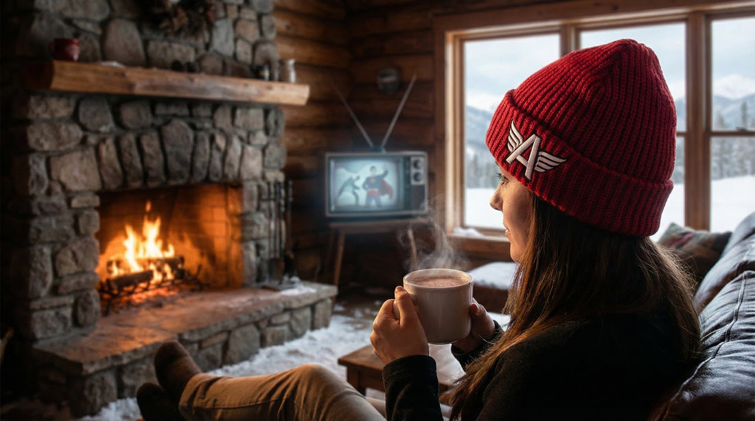 The Greatest American Hero Beanie - Retro 80s TV Show Winter Hat | Cozy Knit - Lifestyle image