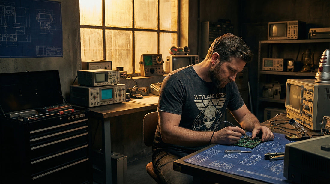 Join the Crew: Weyland Corp Alien Tee - Lifestyle image