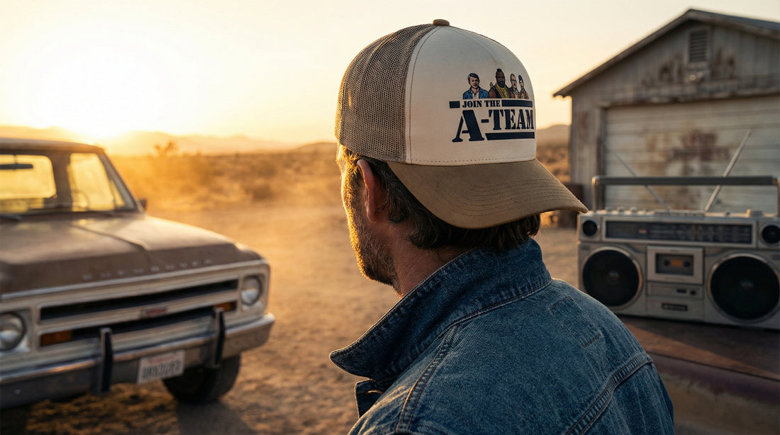 Join the A-Team: Ultimate Trucker Cap Awaits! - Lifestyle image