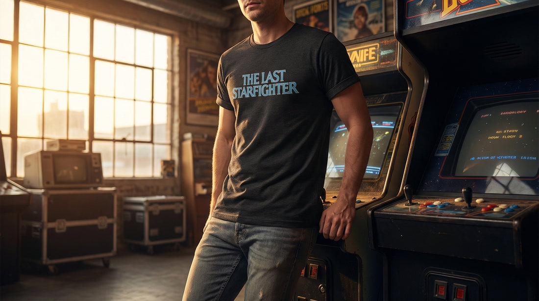 80s Retro The Last Starfighter Unisex Tee - Sci-Fi Movie Shirt - Lifestyle image