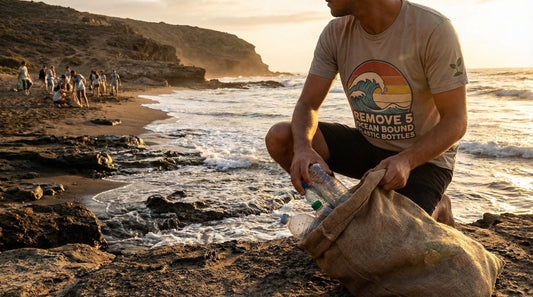 Remove 5 ocean bound plastic bottles - Lifestyle image