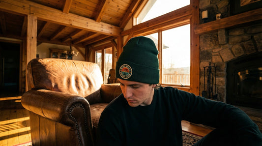 Retro Splendor Logo - Cuffed Beanie - Lifestyle image