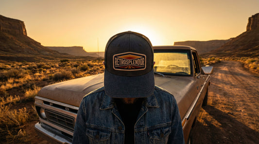 RetroSplendor Logo - Trucker Cap - Lifestyle image