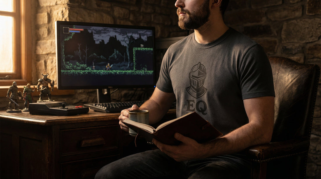 EQ Shadow Knight — For Those Who Chose the Dark Path (Tee) - Lifestyle image