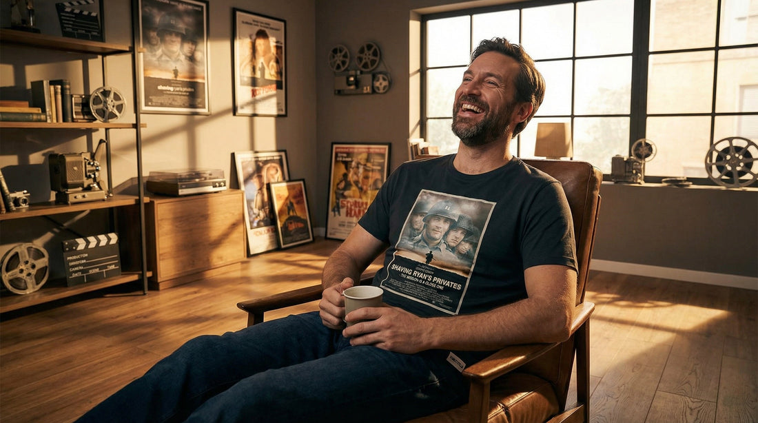 Shaving Ryan's Privates — The Mission Is a Close One Tee - Lifestyle image