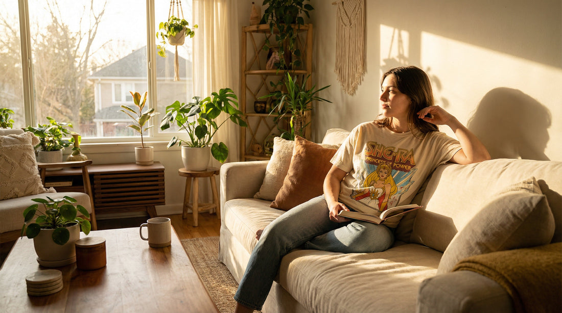 She-Ra Princess of Power: organic cotton t-shirt - Lifestyle image