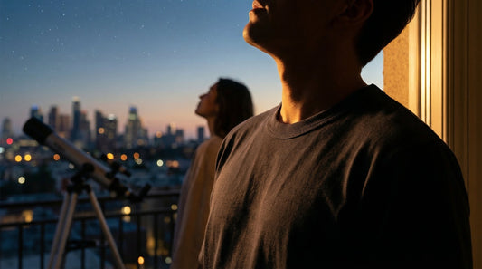Strangers In The Night - Organic ribbed neck t-shirt - Lifestyle image