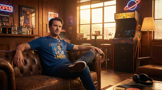 Suit Up for Fun: Leisure Suit Larry Short Sleeve! - Lifestyle image