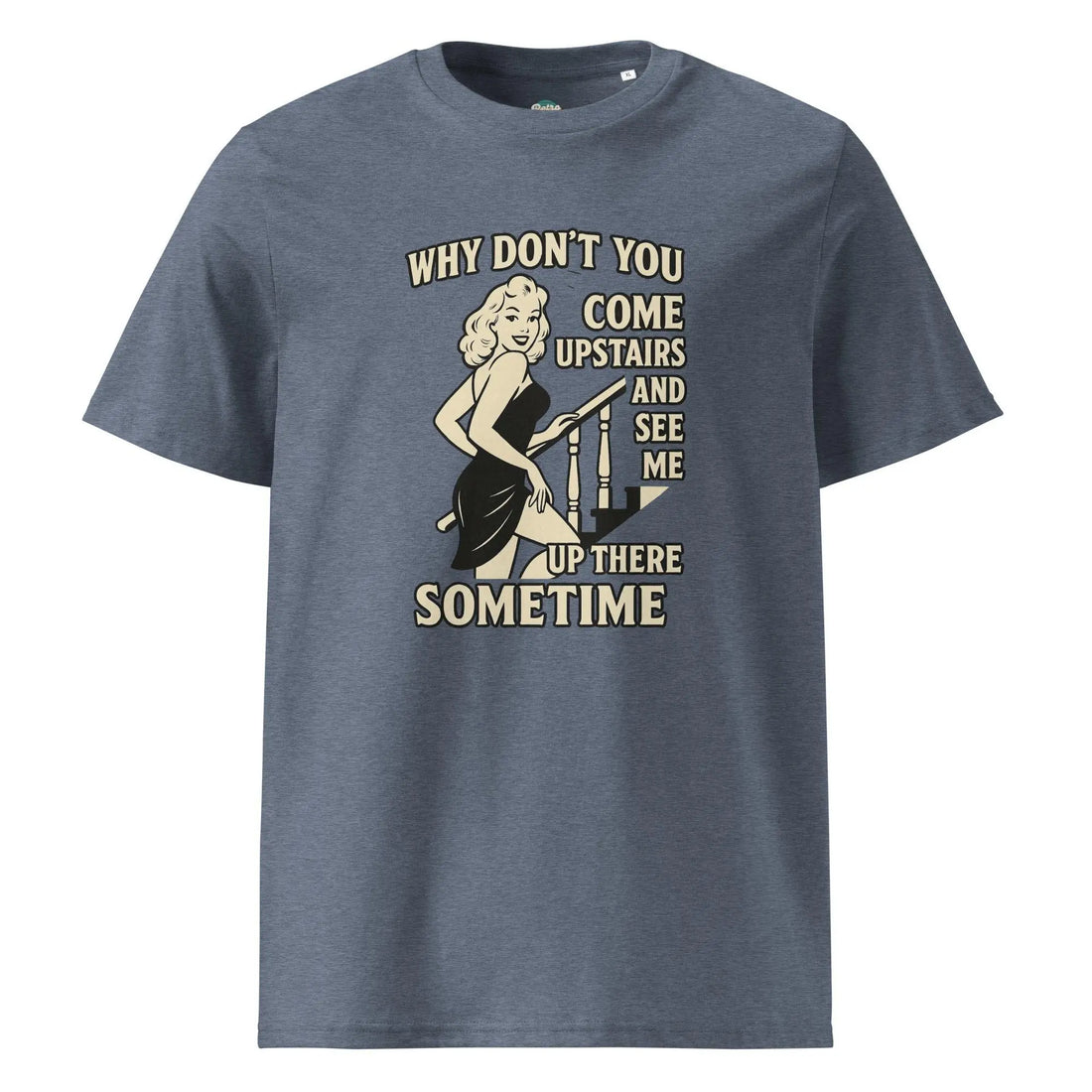 "Come Upstairs and See Me Sometime" — The Vintage Tee That Winks Back at Hollywood's Boldest Bombshell - Retro Splendor
