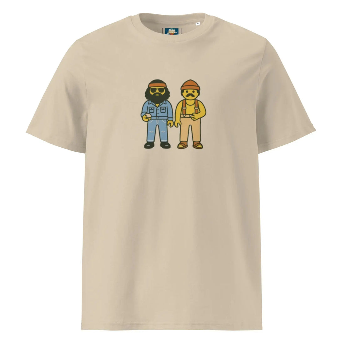 Spotlight-Cheech-and-Chong-organic-ribbed-neck-t-shirt Retro Splendor
