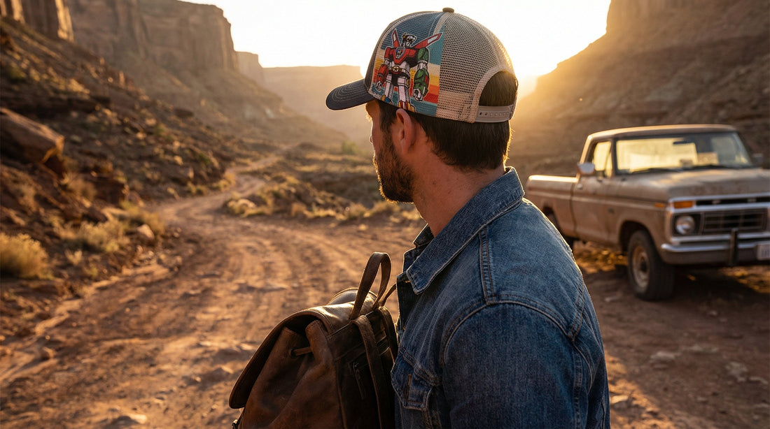 Voltron Power: Ultimate Trucker Cap - Lifestyle image