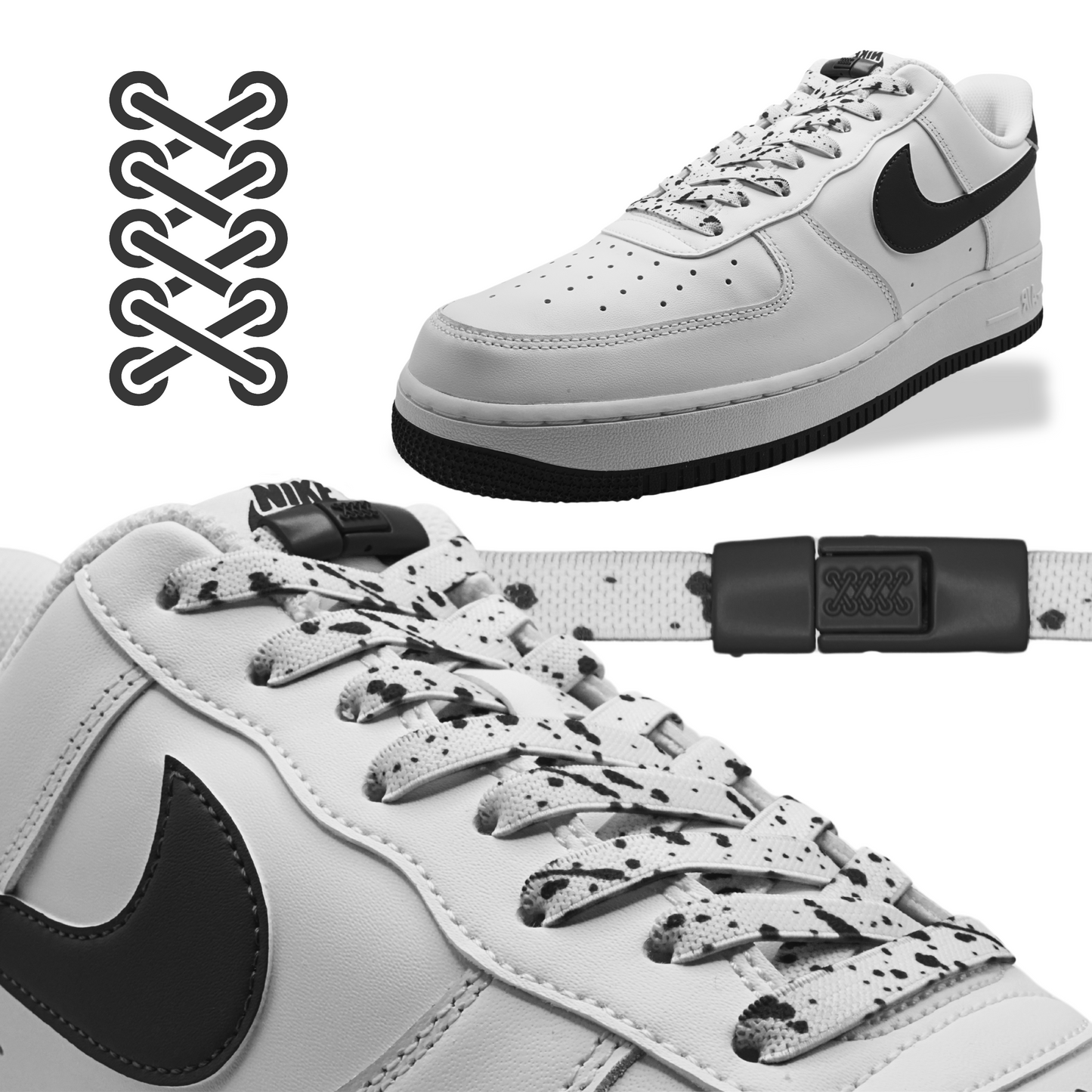 Flat Elastic Shoelaces