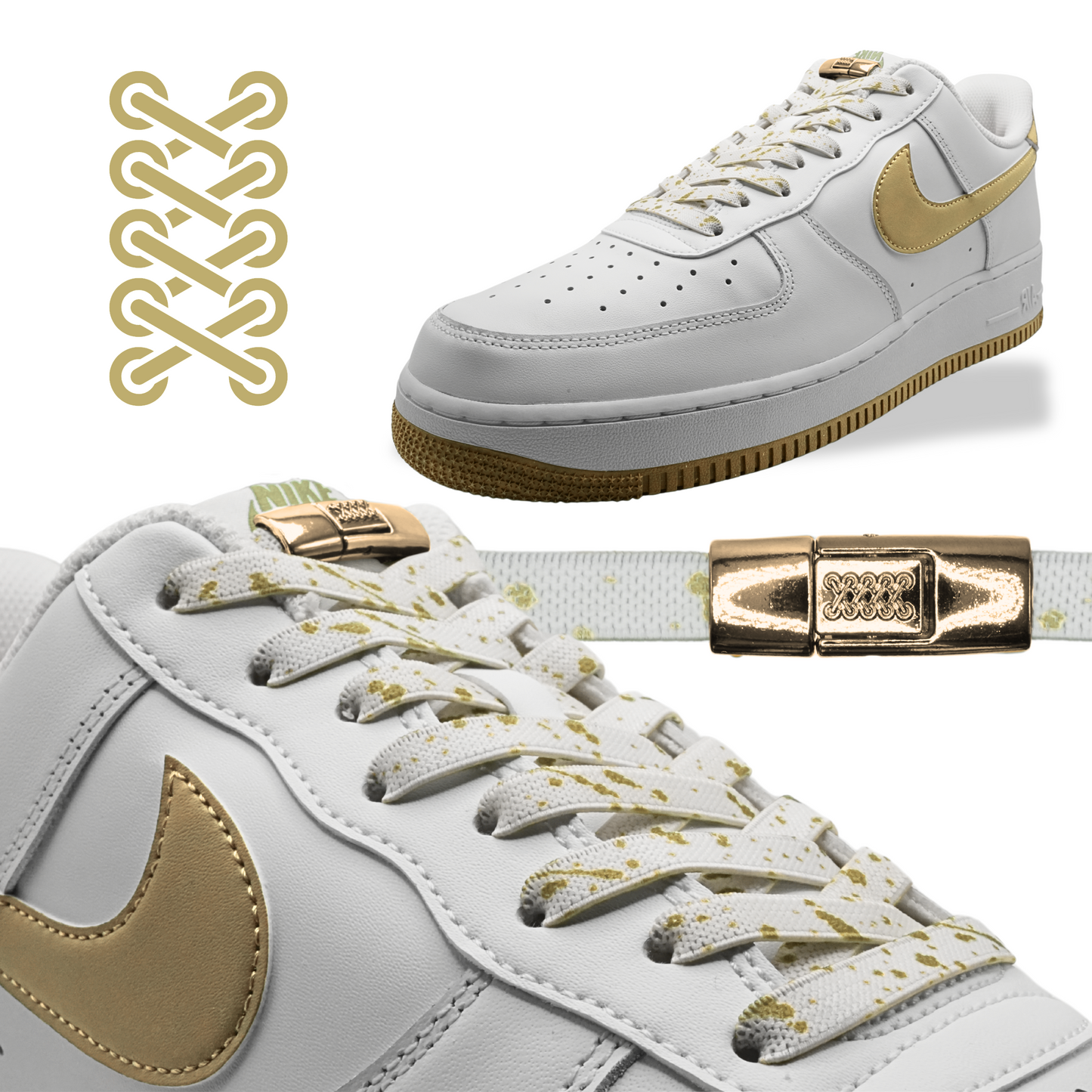 Flat Elastic Shoelaces