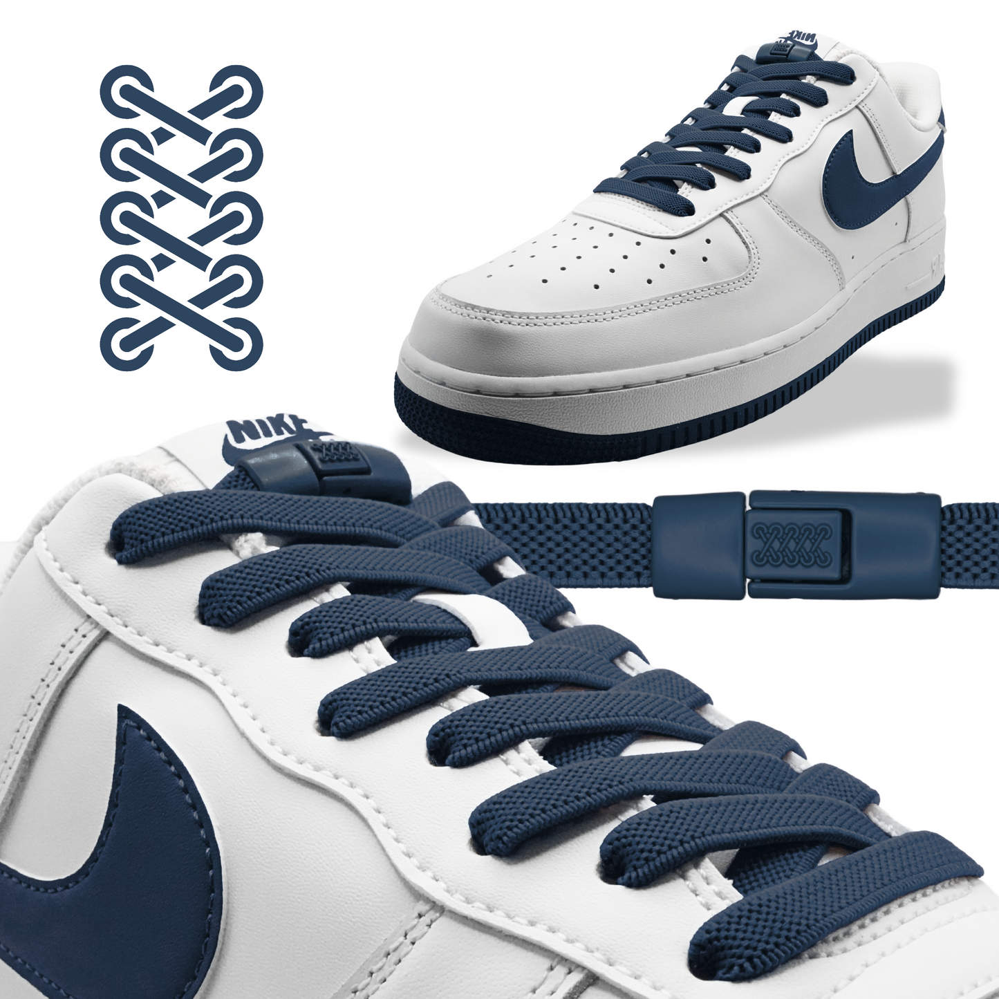 Flat Elastic Shoelaces