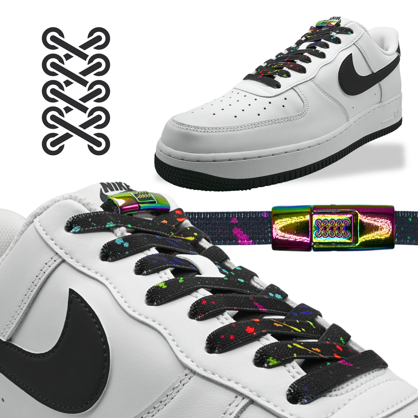 Flat Elastic Shoelaces