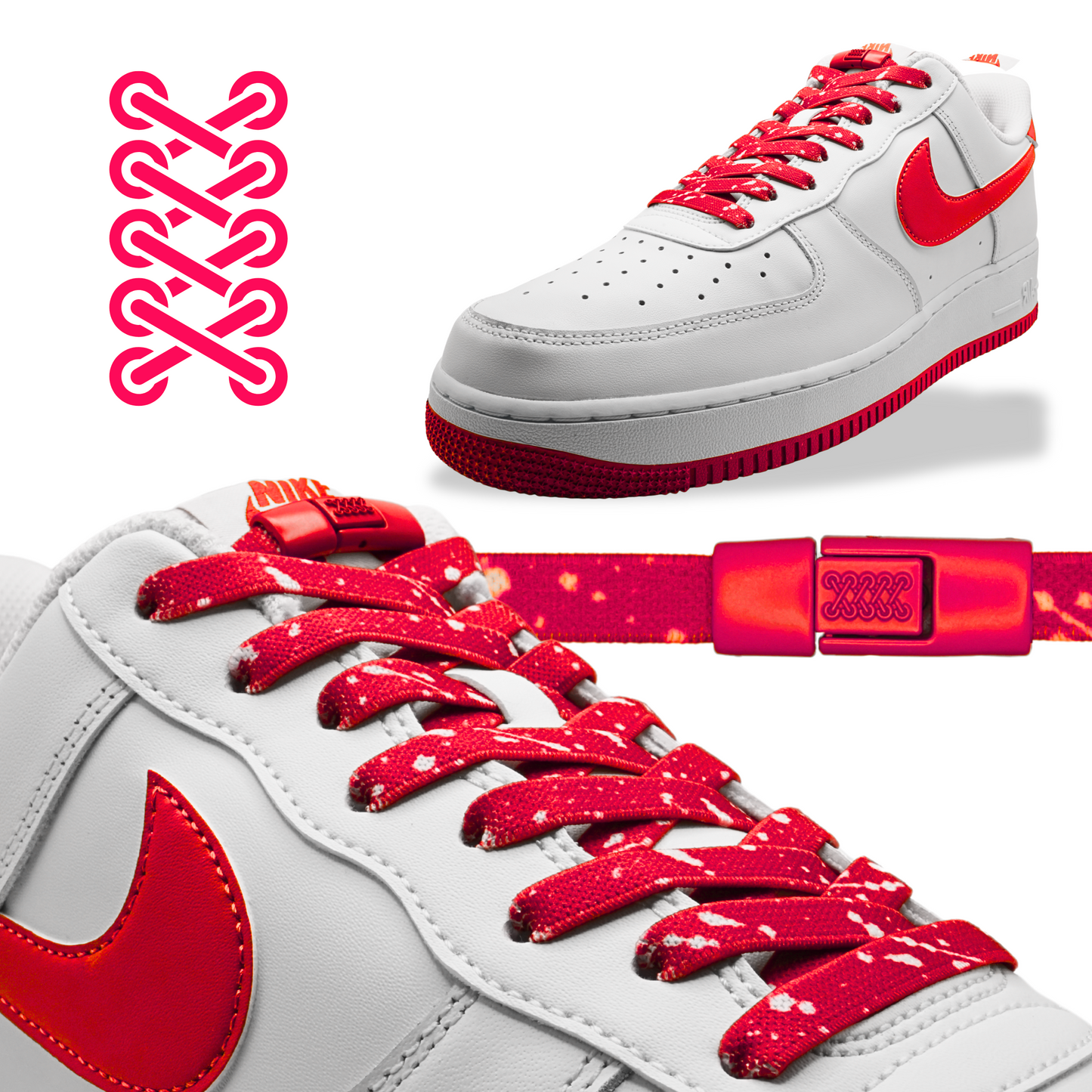 Flat Elastic Shoelaces