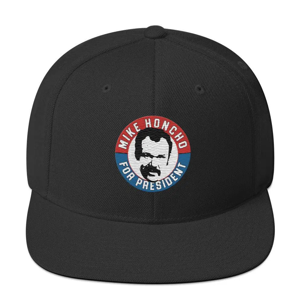 Mike Honcho - Snapback Hat by Retro Splendor Tags: funny, hat, humor, mike honcho, original, Printful, retro, snap back, talladega nights, vintage RetroSplendor Apparel