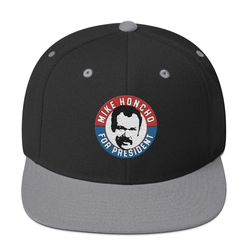 Mike Honcho - Snapback Hat by Retro Splendor Tags: funny, hat, humor, mike honcho, original, Printful, retro, snap back, talladega nights, vintage RetroSplendor Apparel