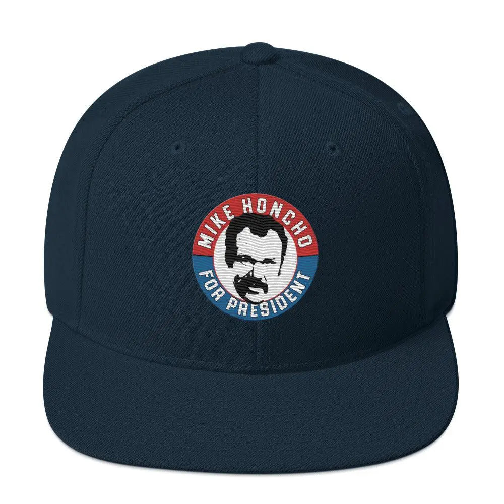 Mike Honcho - Snapback Hat by Retro Splendor Tags: funny, hat, humor, mike honcho, original, Printful, retro, snap back, talladega nights, vintage RetroSplendor Apparel
