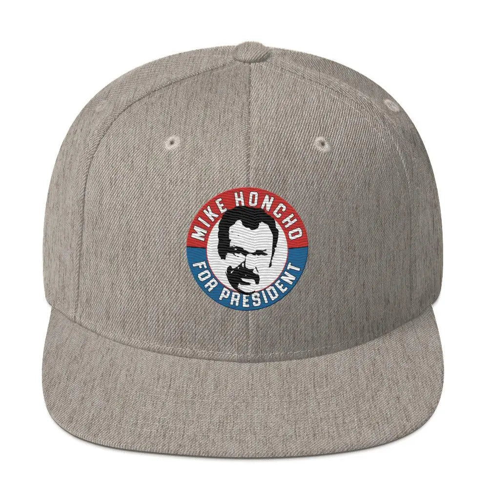 Mike Honcho - Snapback Hat by Retro Splendor Tags: funny, hat, humor, mike honcho, original, Printful, retro, snap back, talladega nights, vintage RetroSplendor Apparel