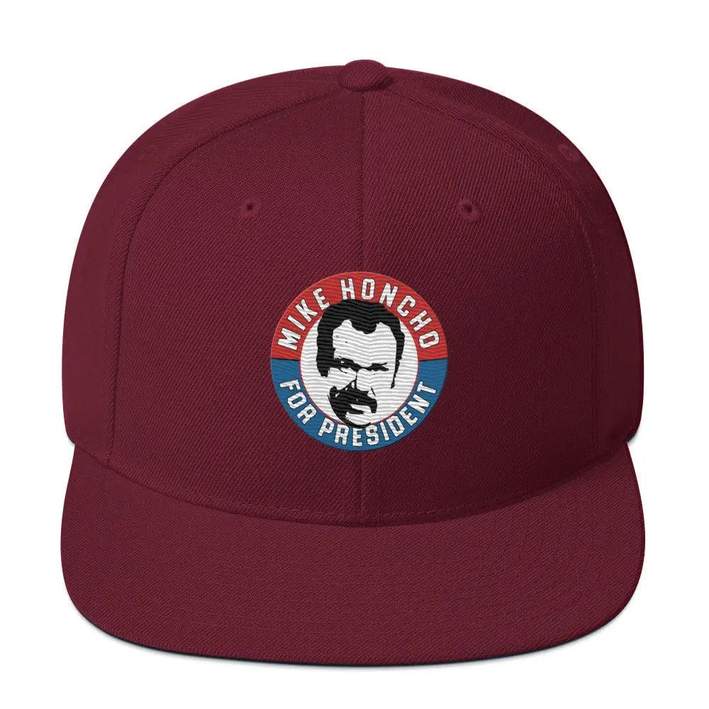 Mike Honcho - Snapback Hat by Retro Splendor Tags: funny, hat, humor, mike honcho, original, Printful, retro, snap back, talladega nights, vintage RetroSplendor Apparel