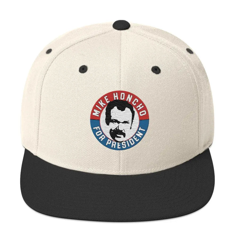 Mike Honcho - Snapback Hat by Retro Splendor Tags: funny, hat, humor, mike honcho, original, Printful, retro, snap back, talladega nights, vintage RetroSplendor Apparel