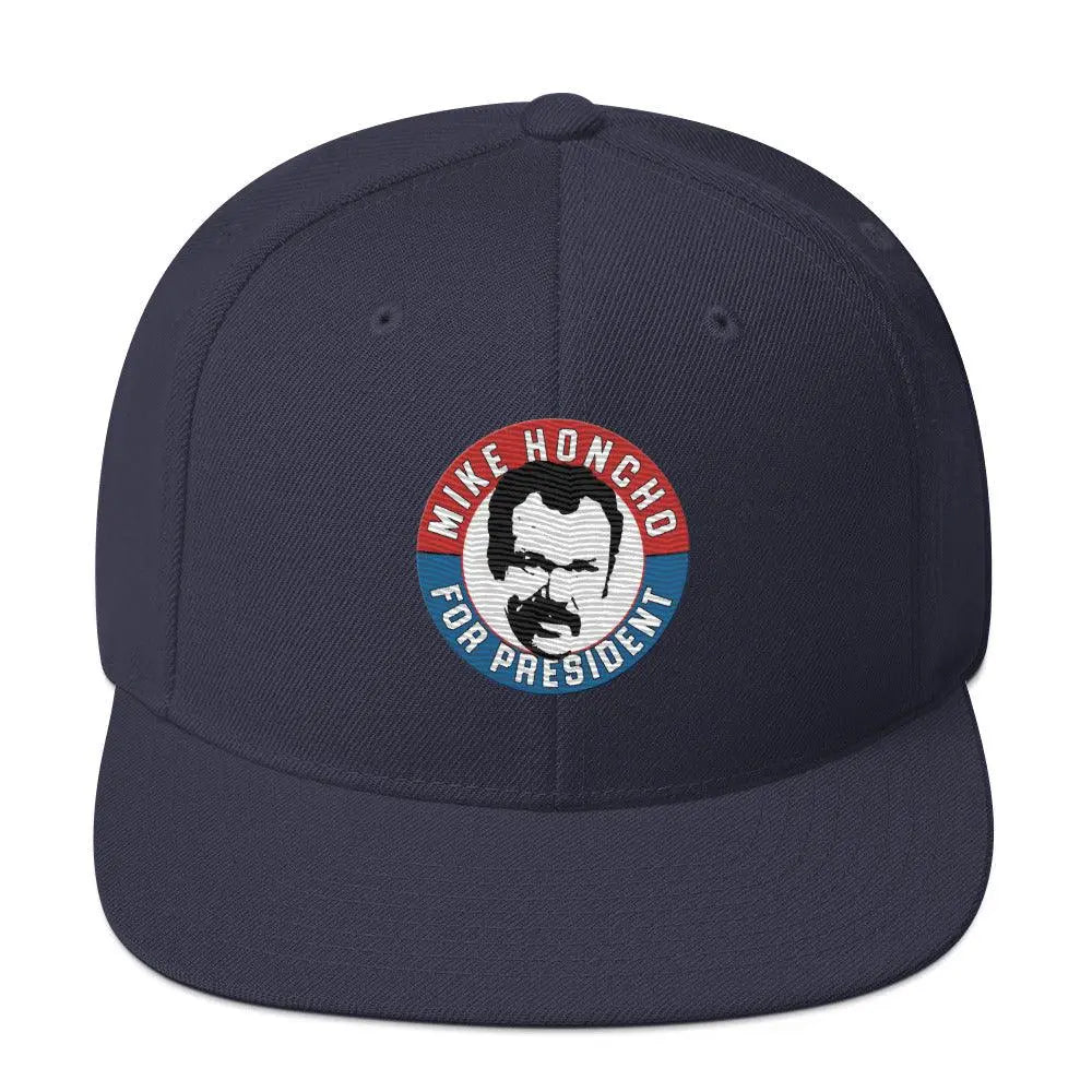 Mike Honcho - Snapback Hat by Retro Splendor Tags: funny, hat, humor, mike honcho, original, Printful, retro, snap back, talladega nights, vintage RetroSplendor Apparel