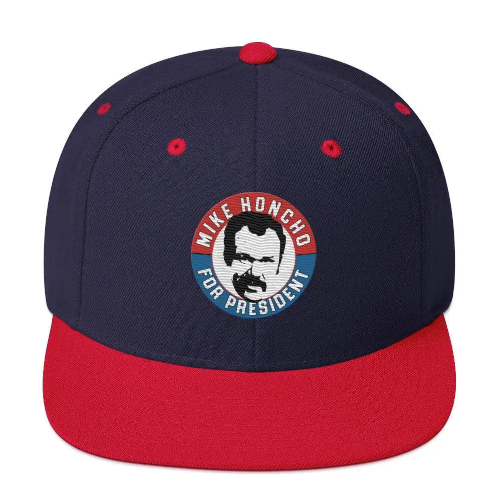 Mike Honcho - Snapback Hat by Retro Splendor Tags: funny, hat, humor, mike honcho, original, Printful, retro, snap back, talladega nights, vintage RetroSplendor Apparel