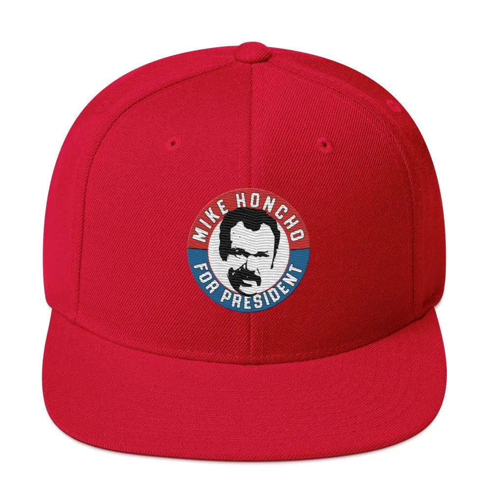 Mike Honcho - Snapback Hat by Retro Splendor Tags: funny, hat, humor, mike honcho, original, Printful, retro, snap back, talladega nights, vintage RetroSplendor Apparel