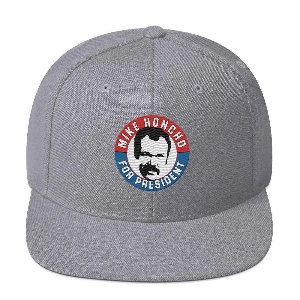 Mike Honcho - Snapback Hat by Retro Splendor Tags: funny, hat, humor, mike honcho, original, Printful, retro, snap back, talladega nights, vintage RetroSplendor Apparel
