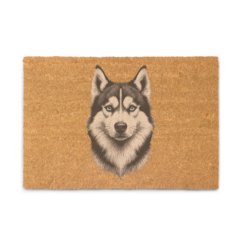 Siberian Husky - Coir doormat