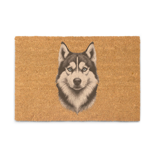 Siberian Husky - Coir doormat