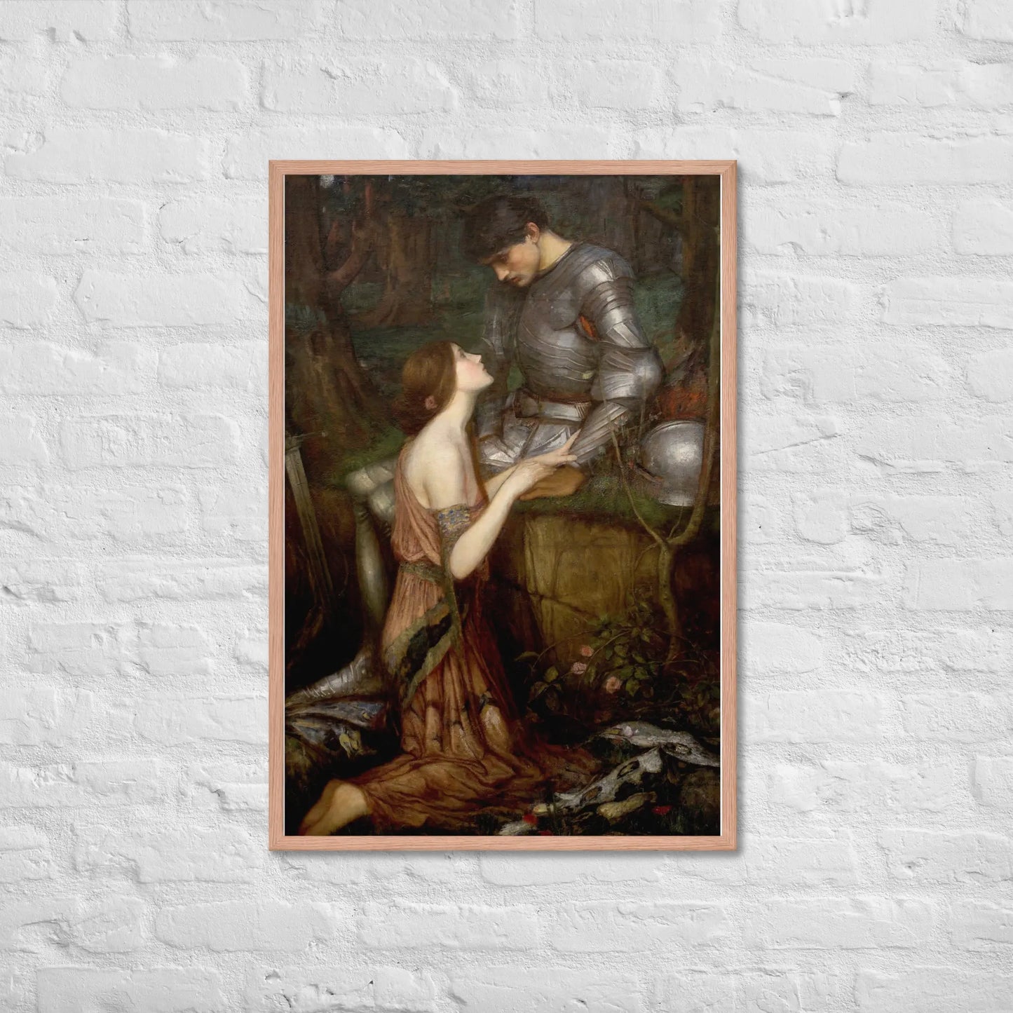 John Waterhouse Lamia - Framed poster by Retro Splendor Tags: framed, john waterhouse, lamia, painting, poster, Printful, retro, vintage RetroSplendor Apparel