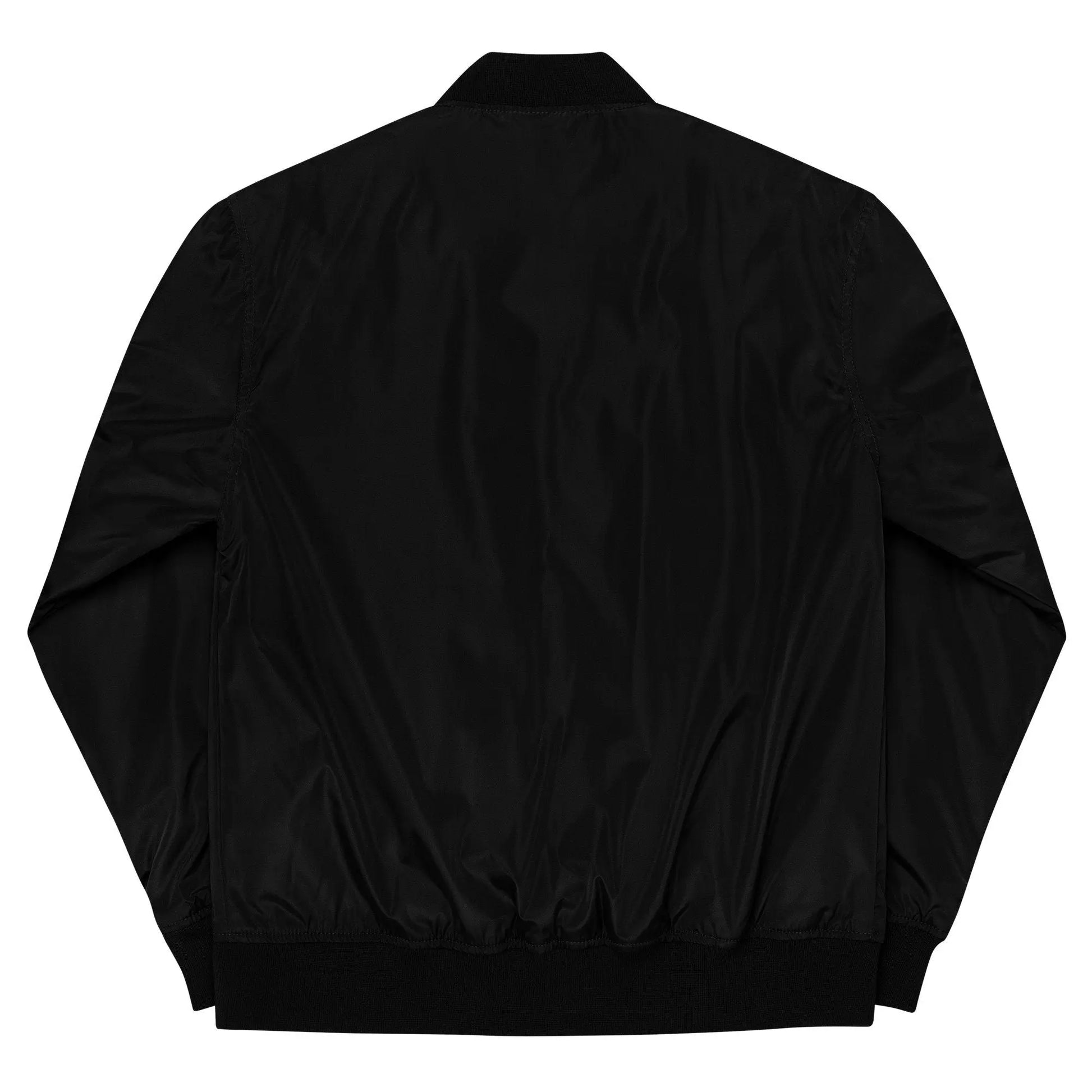 Vintage-Inspired Greatest American Hero Eco-Friendly Bomber Jacket with Iconic Logo